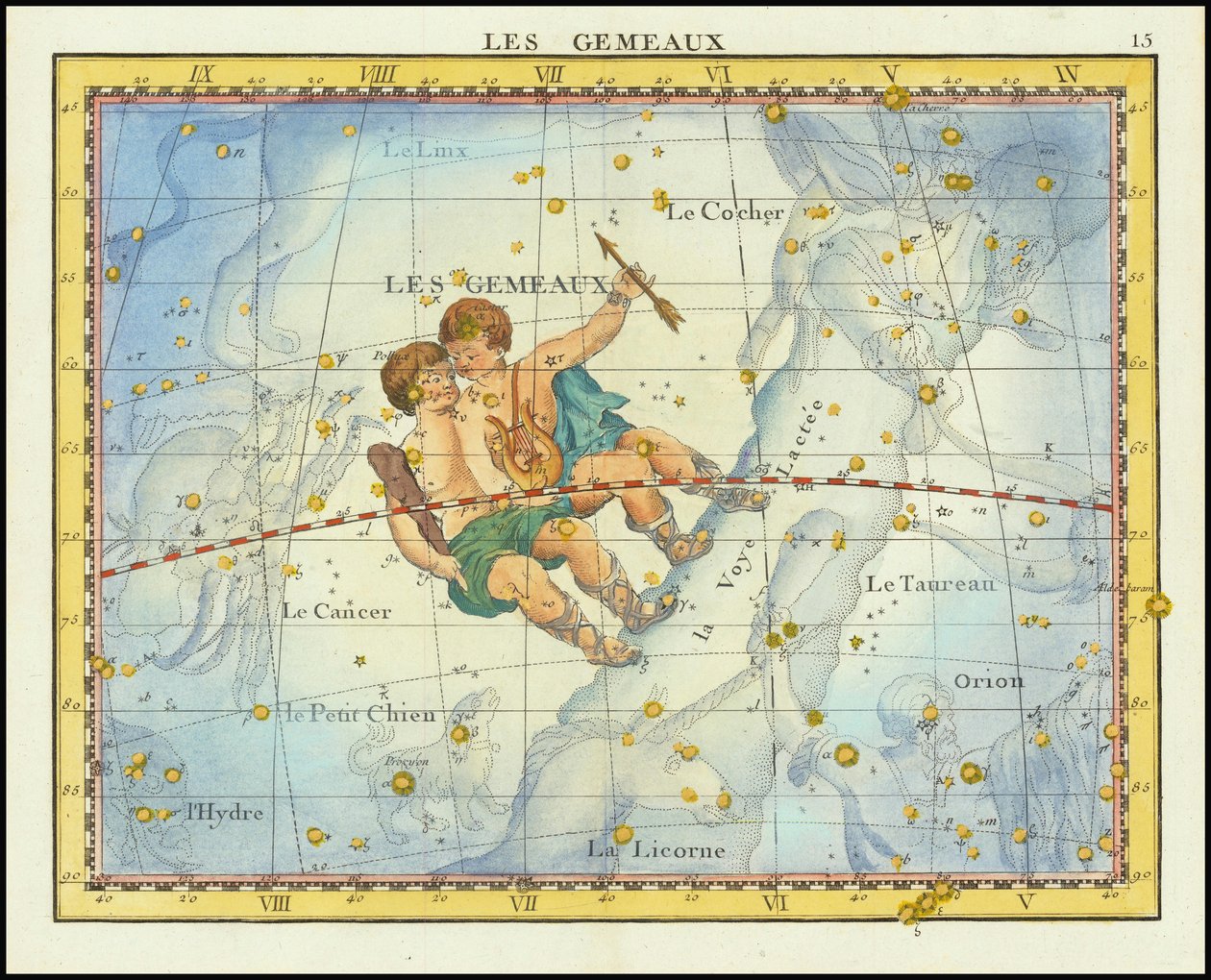 1776 - John Flamsteed - Les Gemeaux (Gemini) av John Flamsteed
