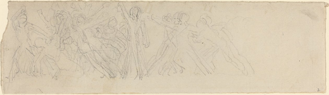 Antik stridsscen (?) av John Flaxman