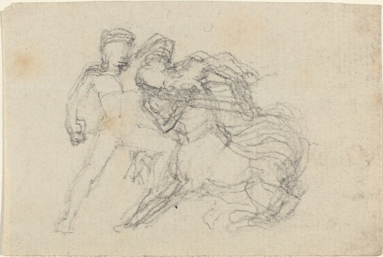 Kampen mellan människan och kentauren av John Flaxman