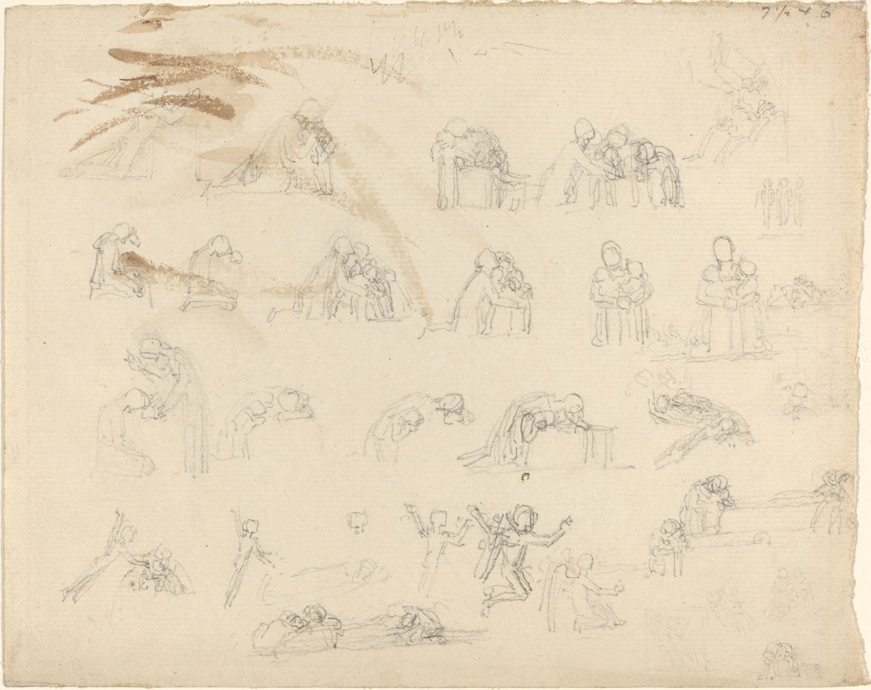 Studieblad av John Flaxman