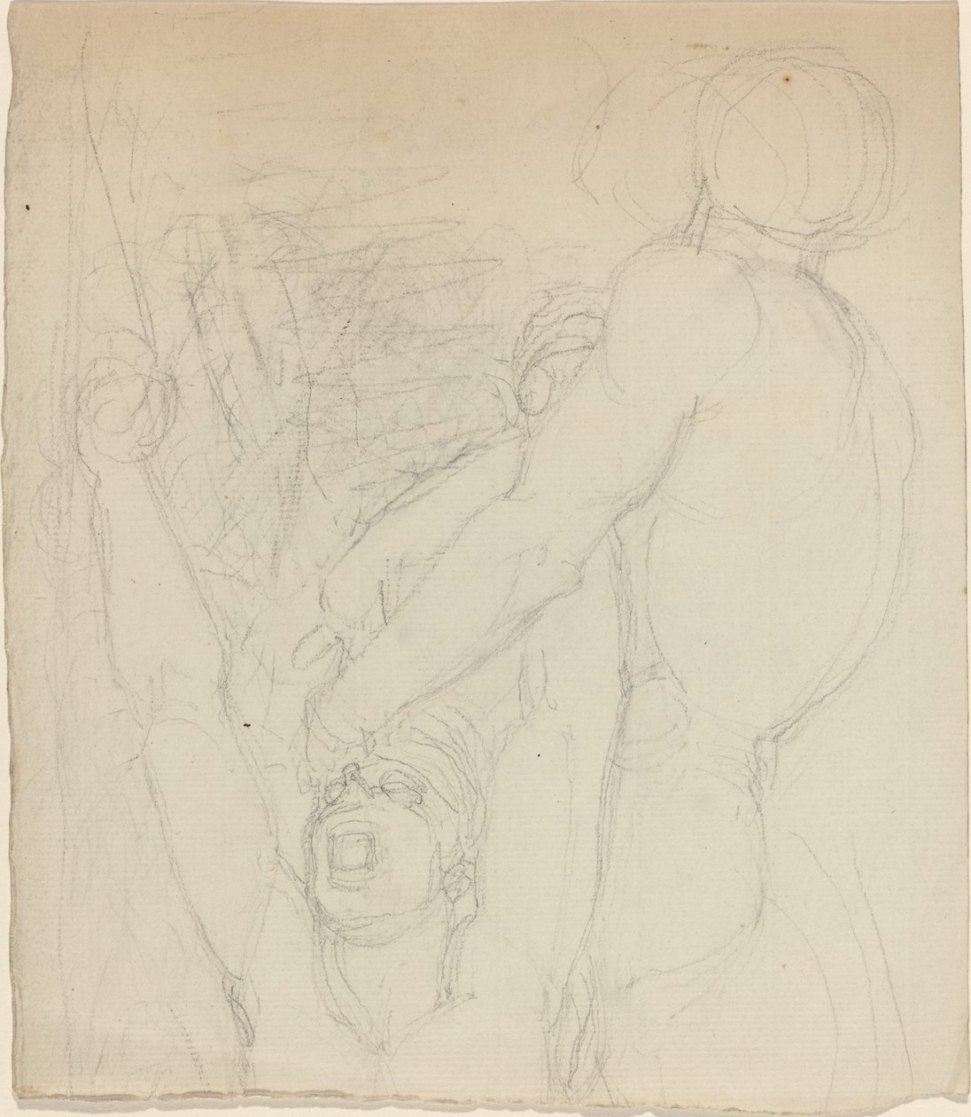 Två kämpande figurer av John Flaxman