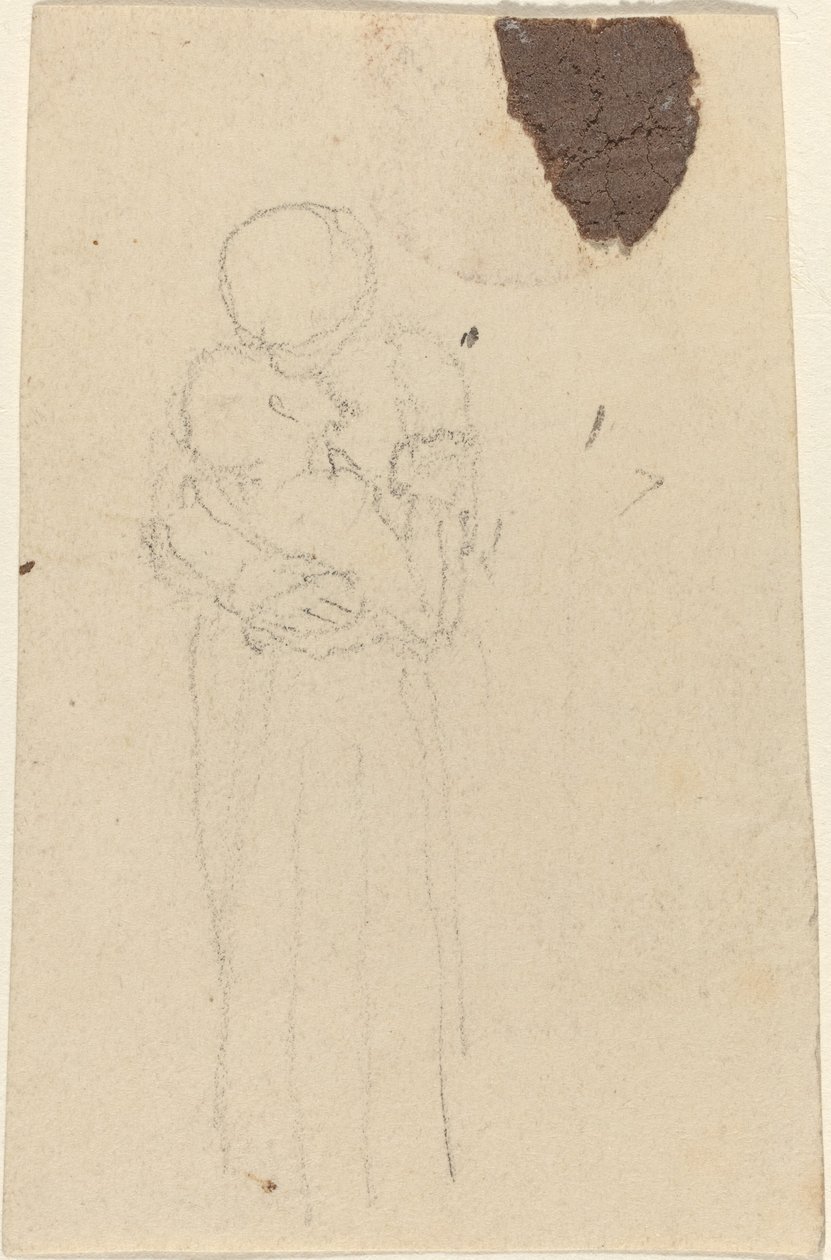 Två figurer som omfamnar av John Flaxman