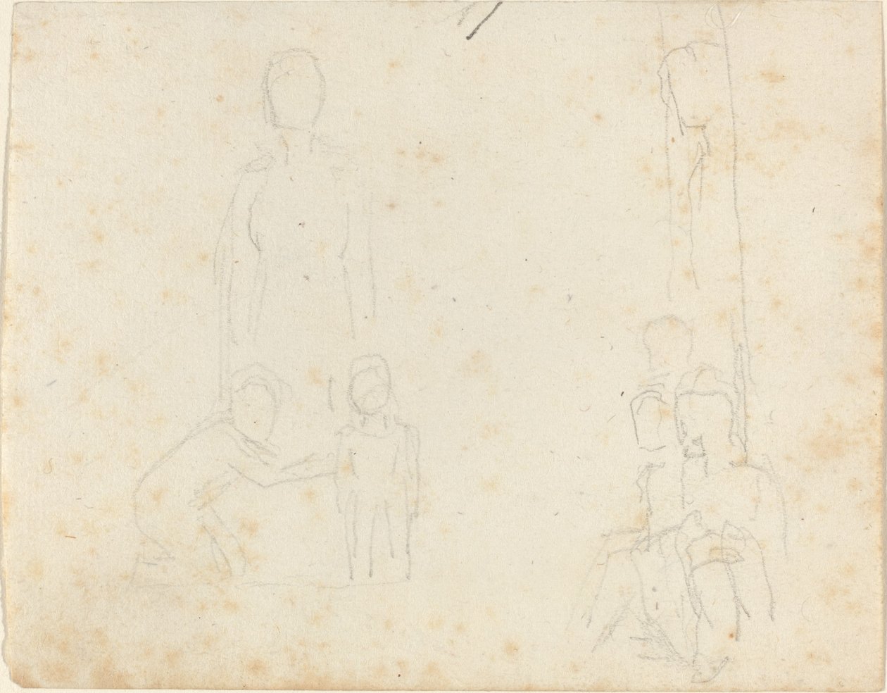 Två grupper av figurer av John Flaxman