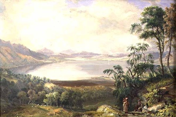 Loch Rannoch från Bunrannoch av John Fleming