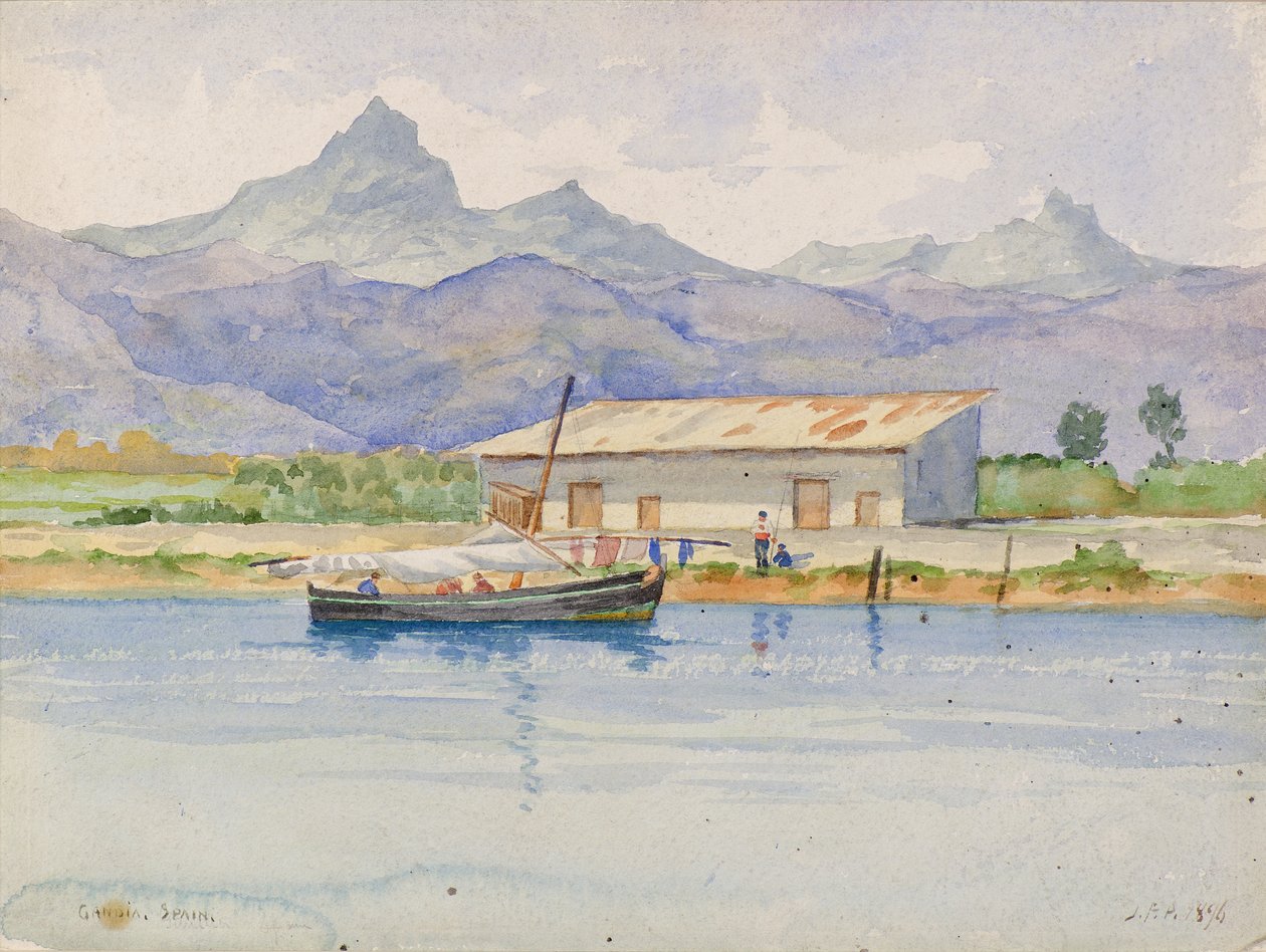 Gandía, Spanien av John Francis Pollock