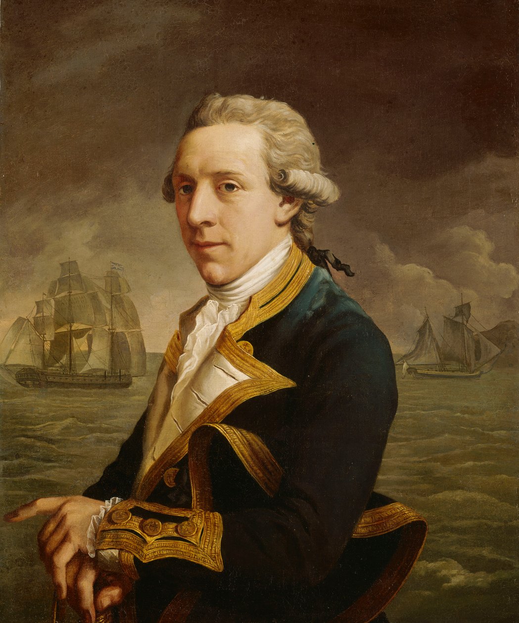 Kapten Robert Man (cirka 1748-1813) av John Francis Rigaud