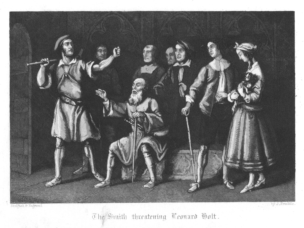 illustration för The Plague of London (1665) för William Harrison Ainsworth Old Saint Paul