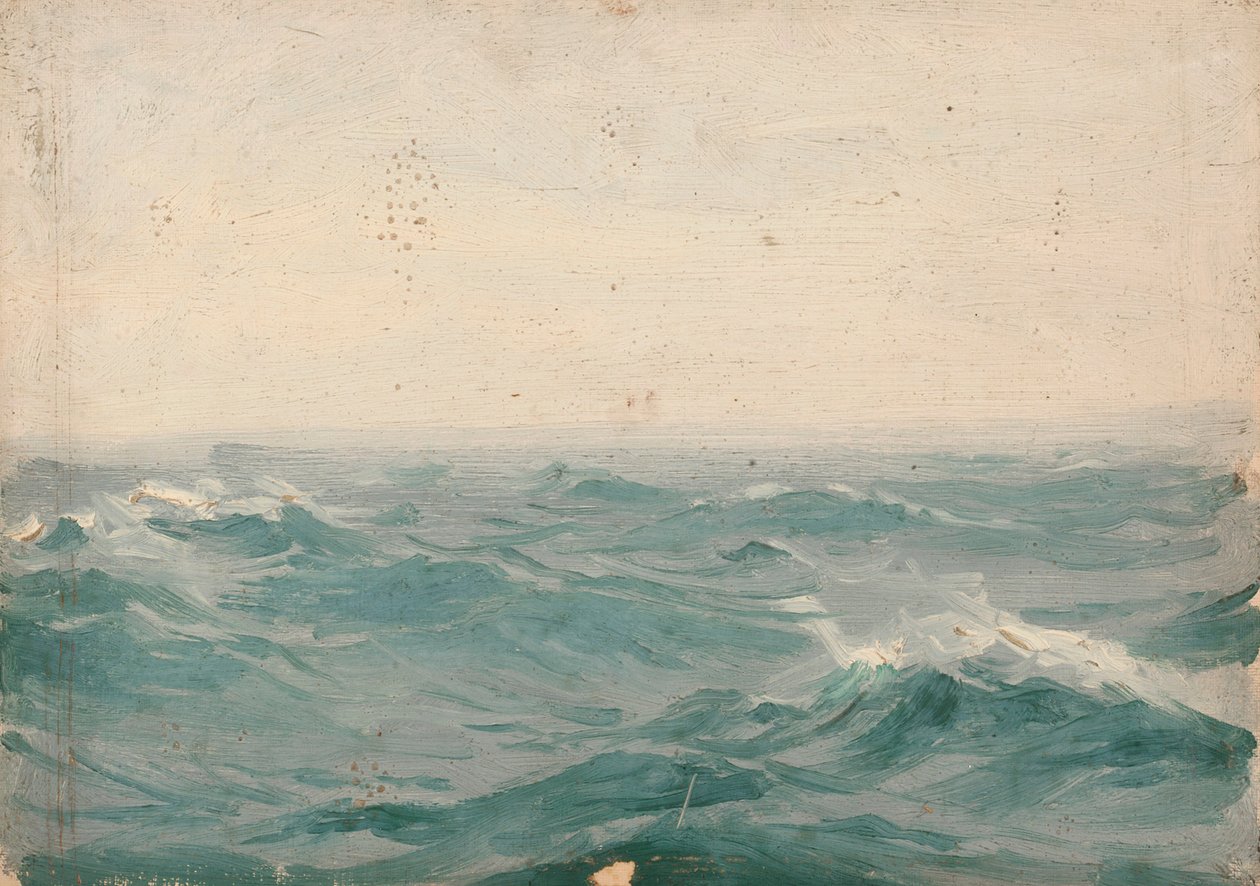 Havslandskap, ca 1900 (olja på duk) av John Fraser