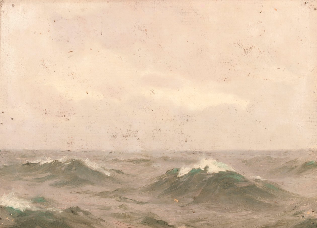 Havslandskap, ca 1900 (olja på duk) av John Fraser