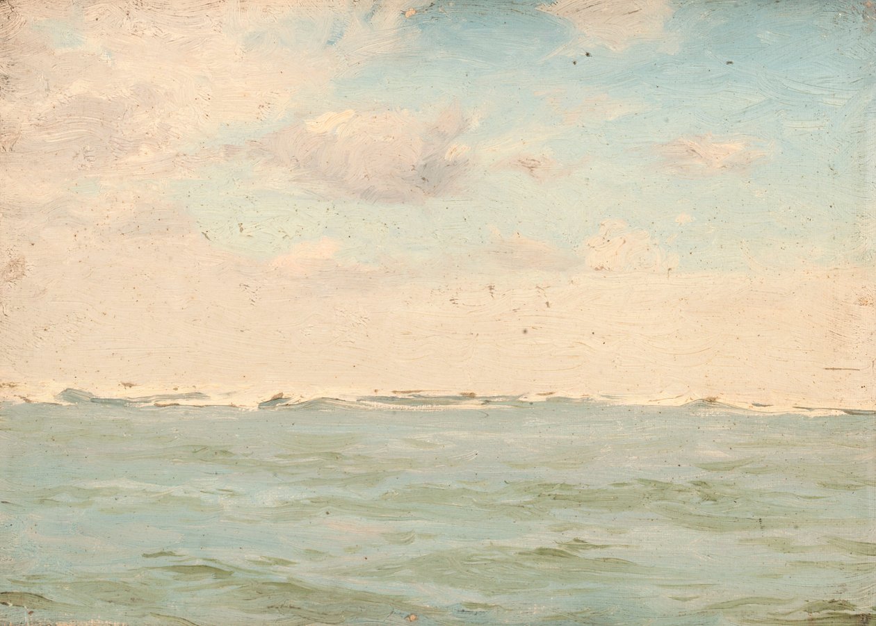 Havslandskap, ca 1900 (olja på duk) av John Fraser