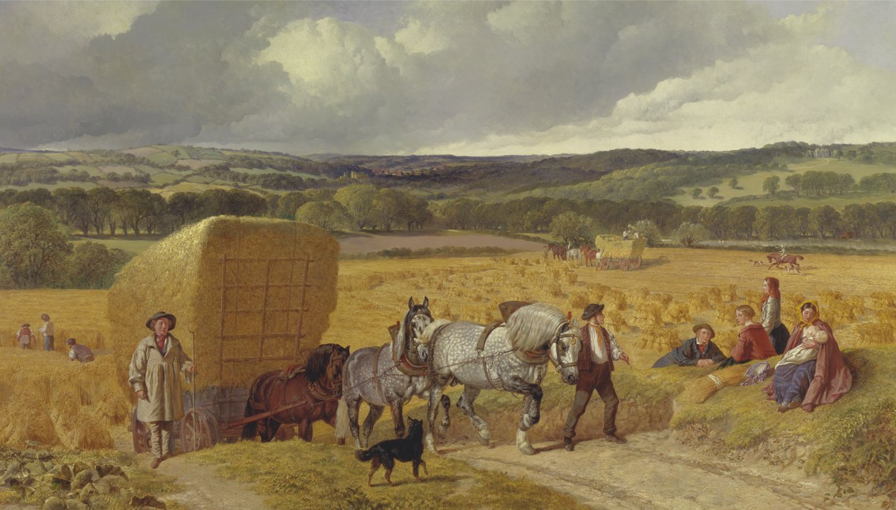 Skörda av John Frederick Herring