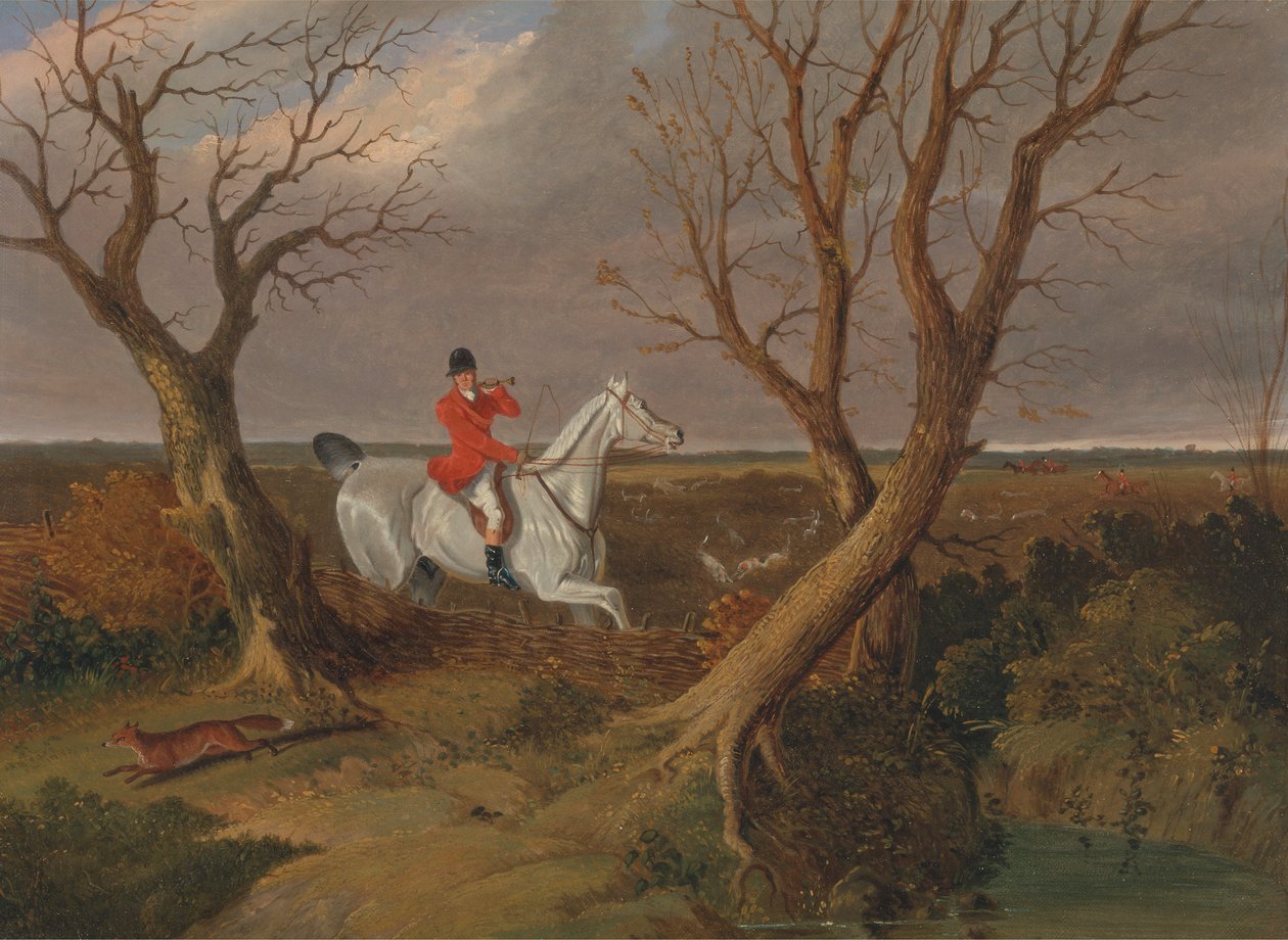 Suffolk Hunt: Gone Away av John Frederick Herring
