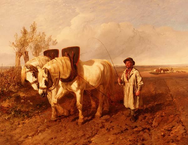 Plöjning av John Frederick Herring Jnr