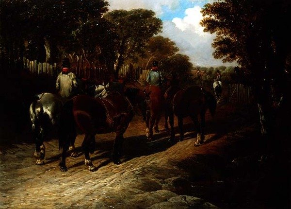 Återvänder hem av John Frederick Herring Jnr