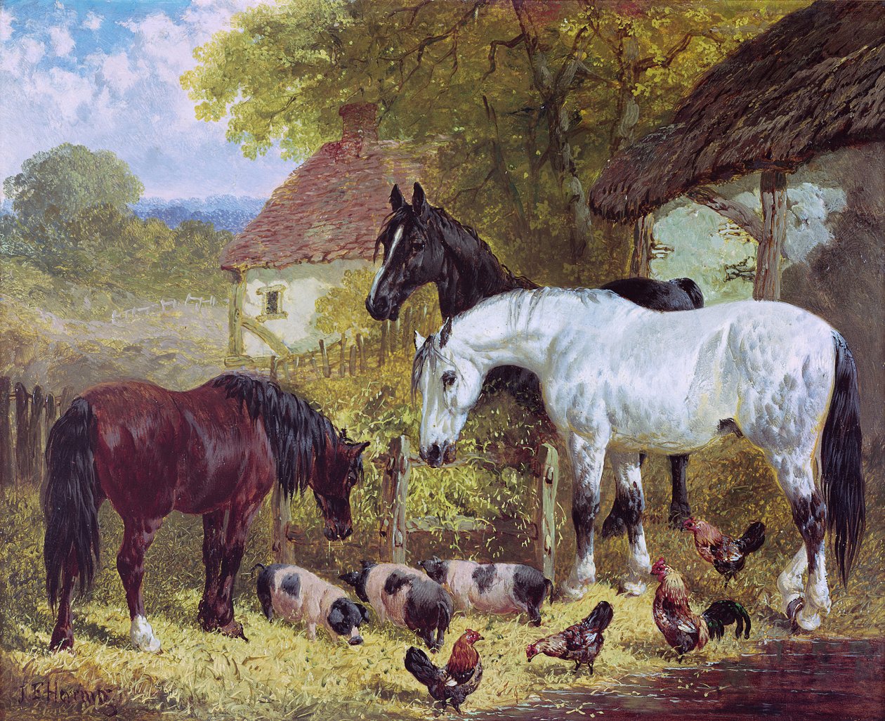 Gård av John Frederick Herring Senior