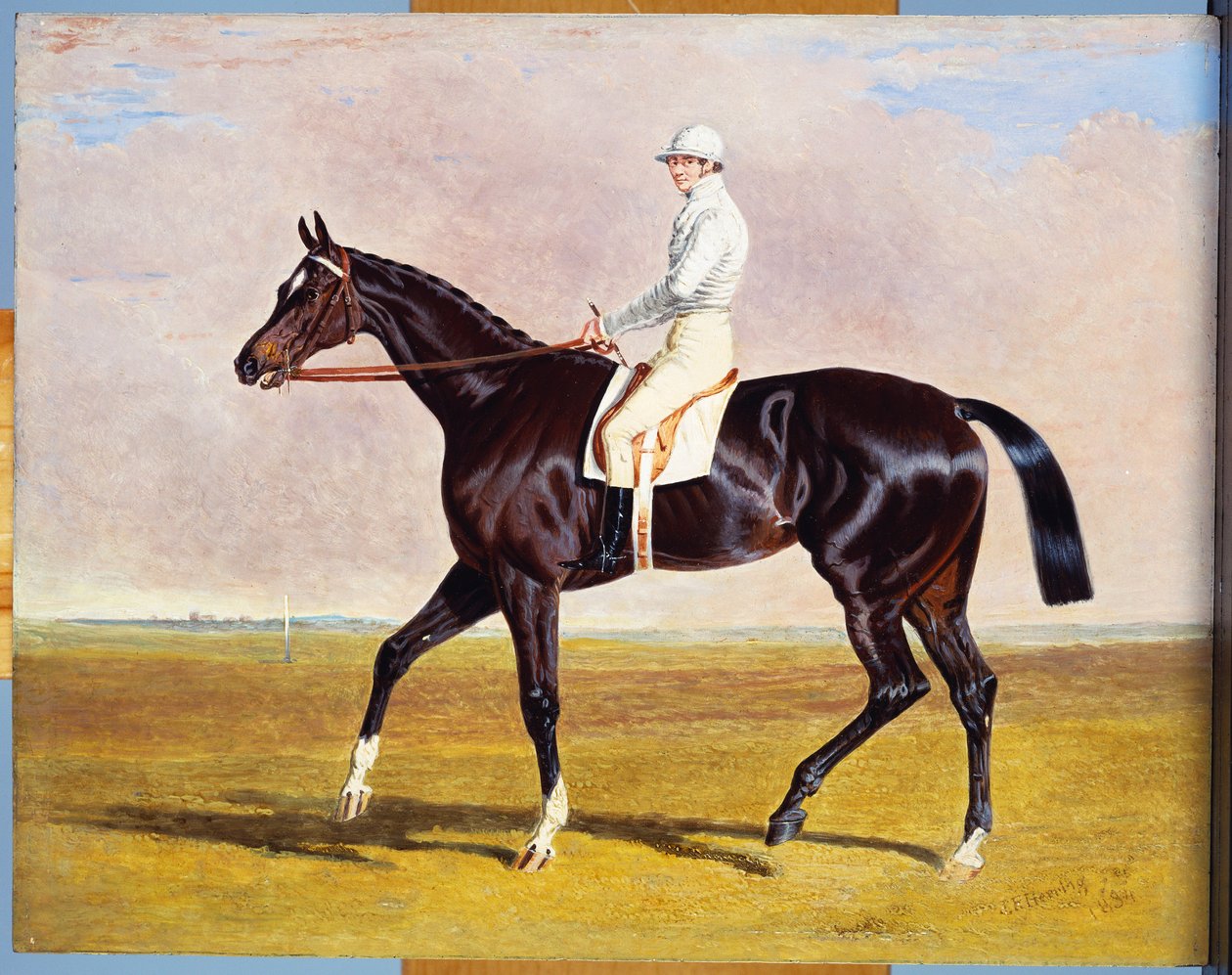 Lucetta" med J. Robinson Up, 1834 av John Frederick Herring Senior