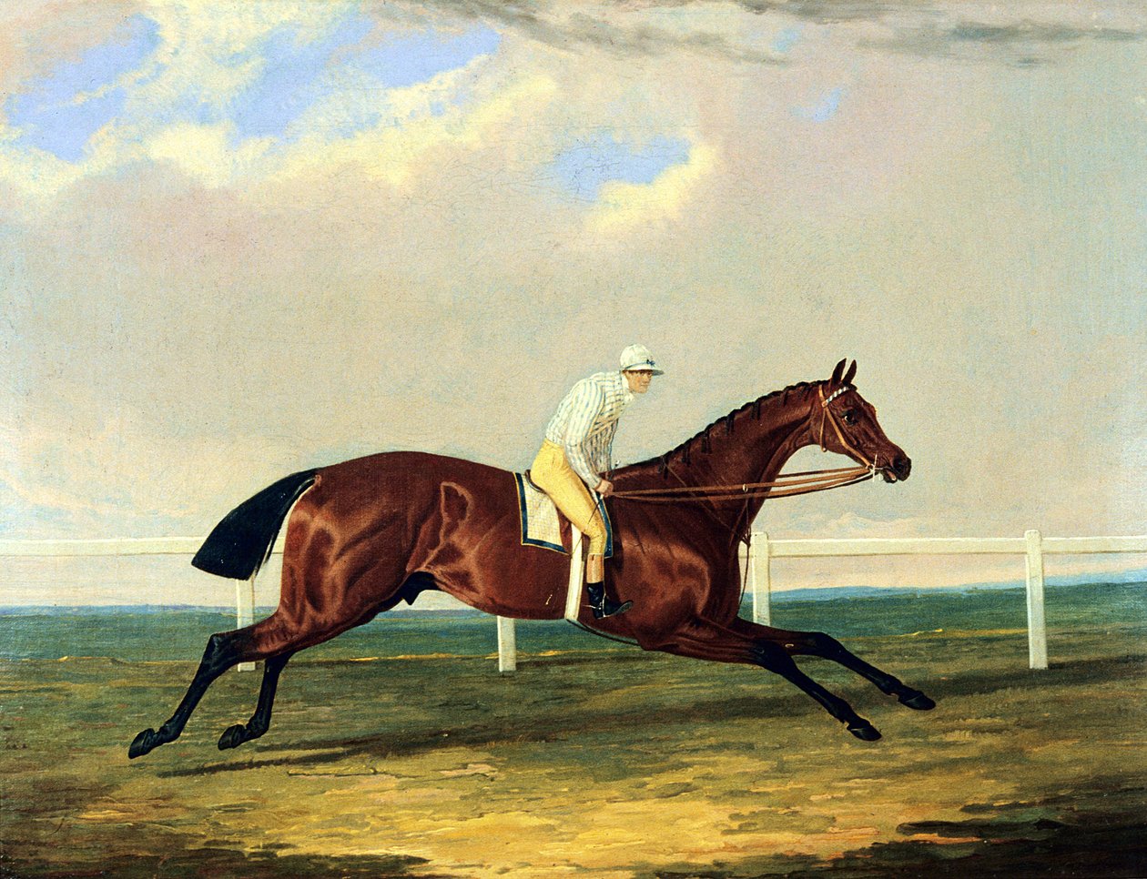 "Tarrare" riden av George Nelson (olja på duk) av John Frederick Herring Senior