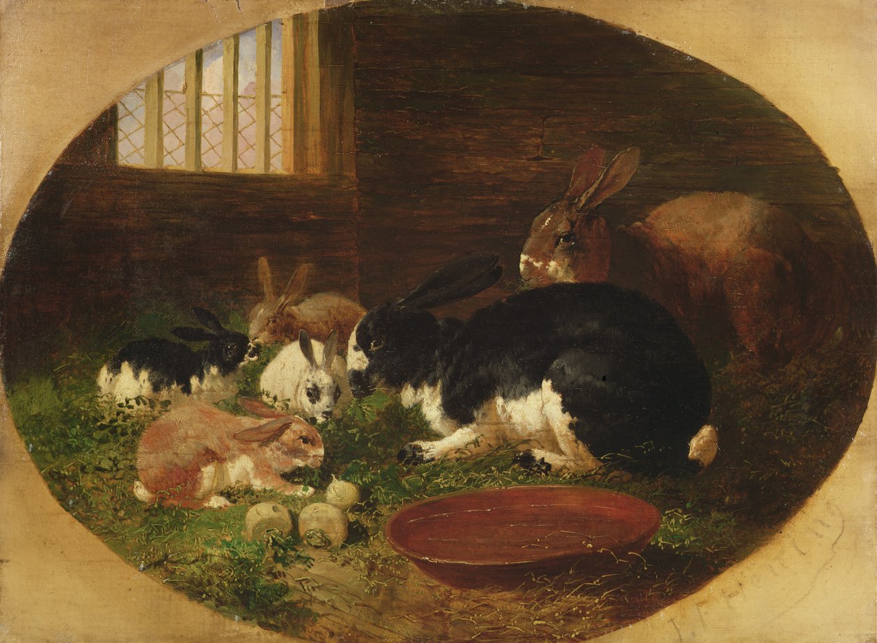 Kaninburen av John Frederick Herring Senior
