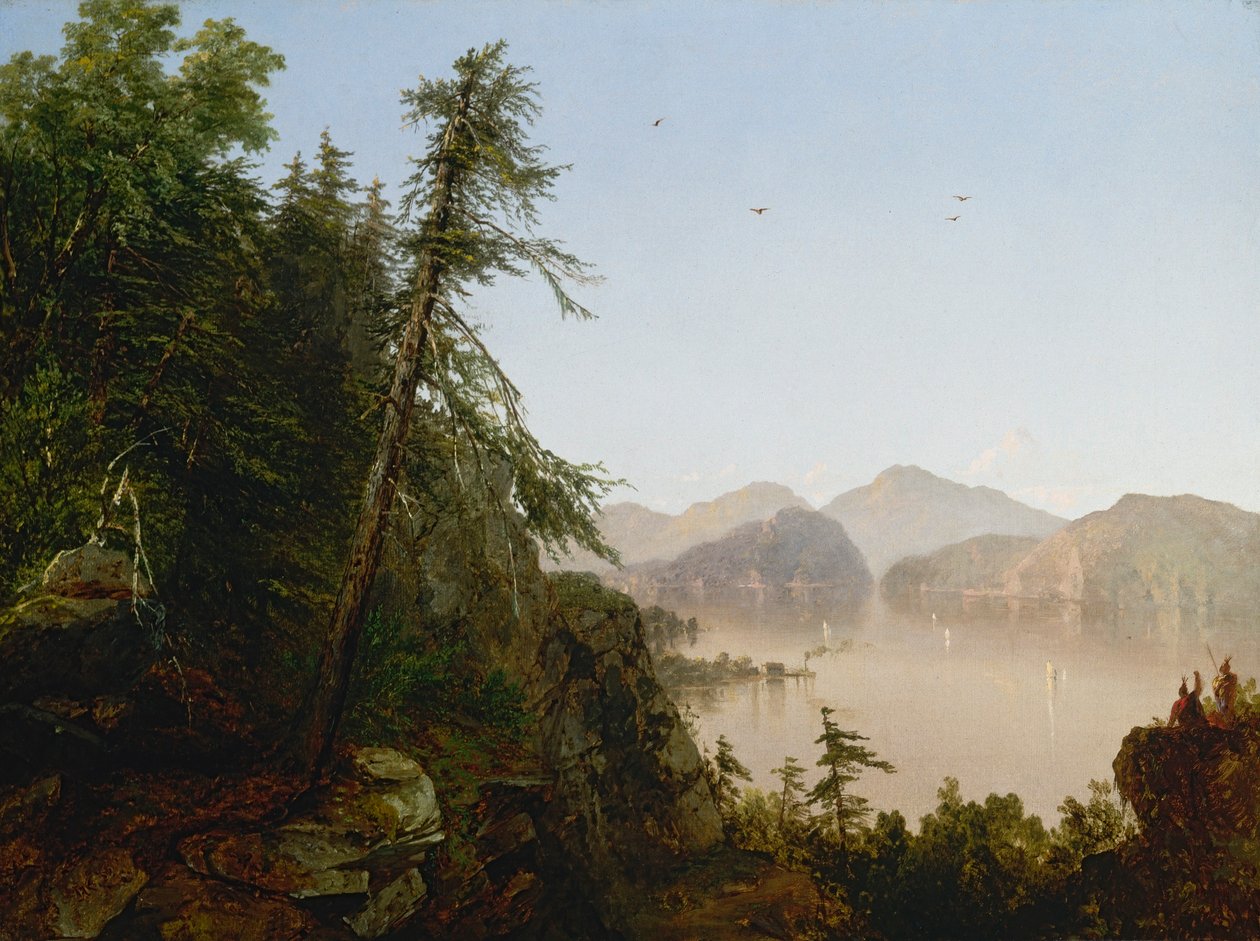 Längs Hudsonfloden av John Frederick Kensett