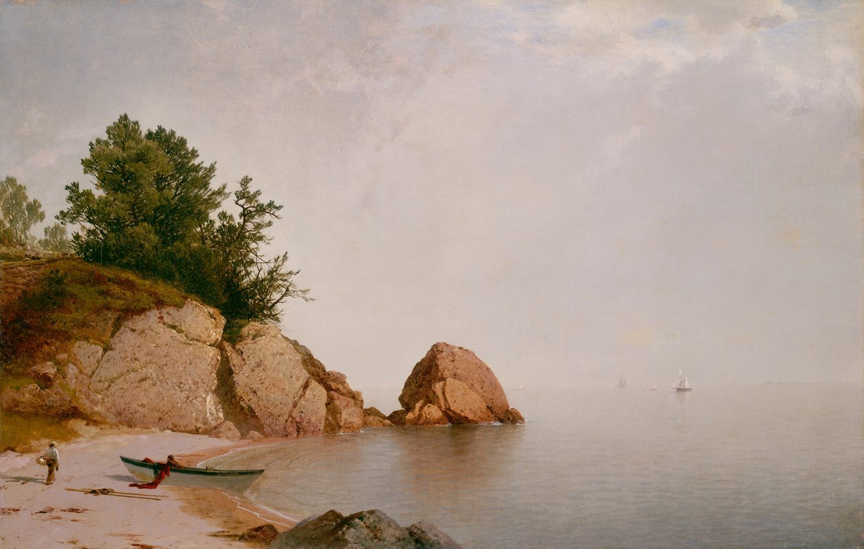 Stranden vid Beverly av John Frederick Kensett