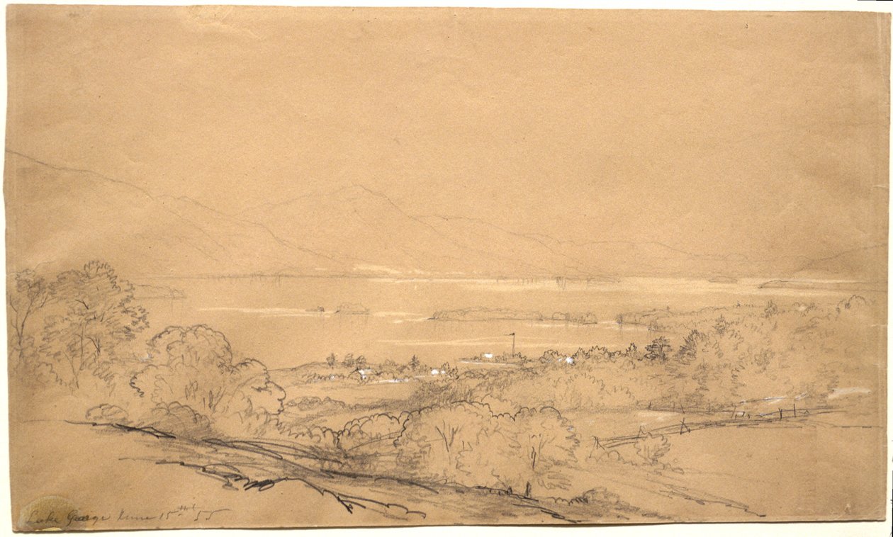 Lake George av John Frederick Kensett