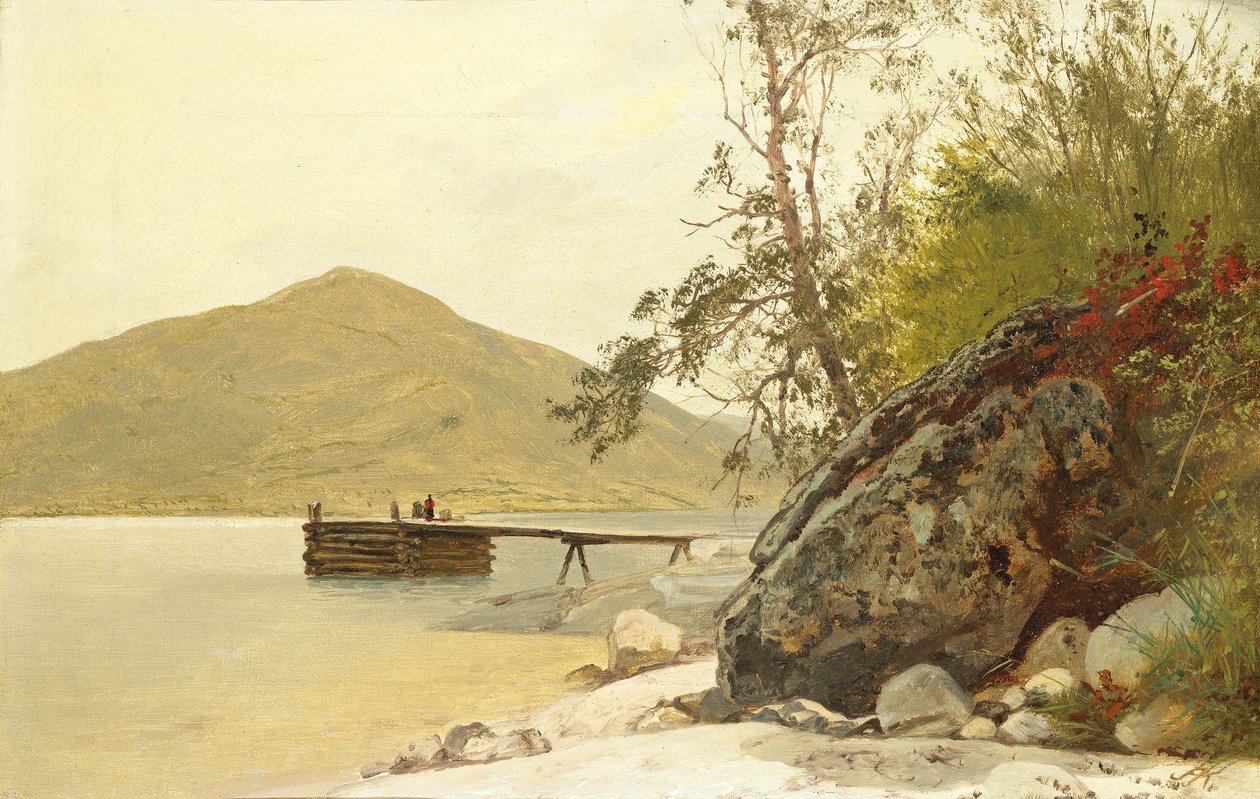 Landning vid Sabbath Day Point av John Frederick Kensett