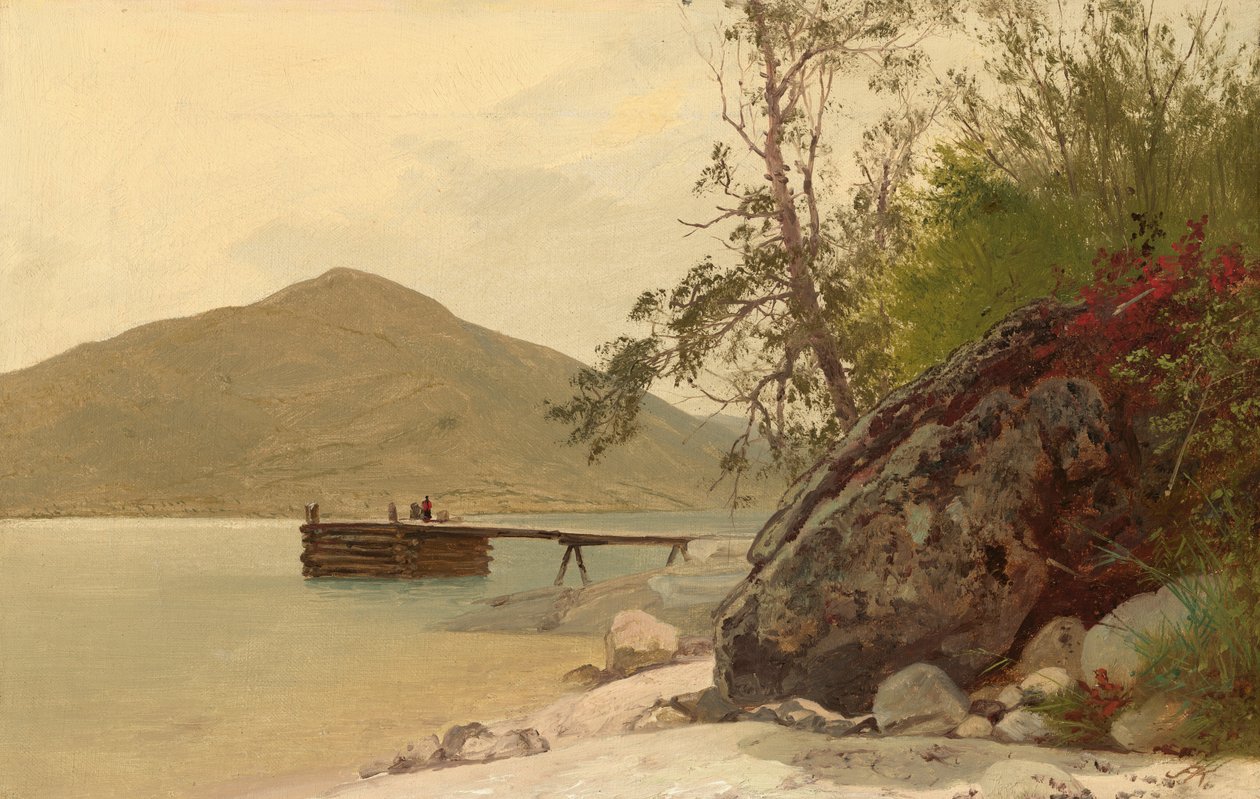 Landning vid Sabbath Day Point av John Frederick Kensett