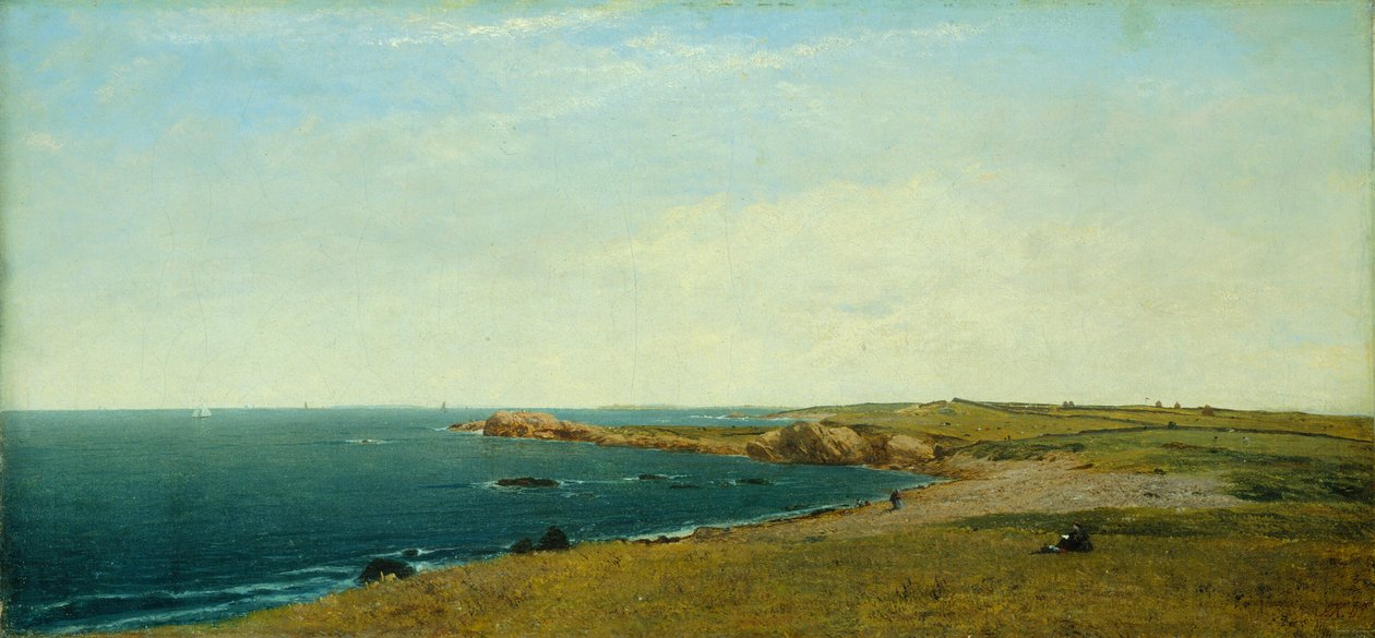 Nära Newport av John Frederick Kensett