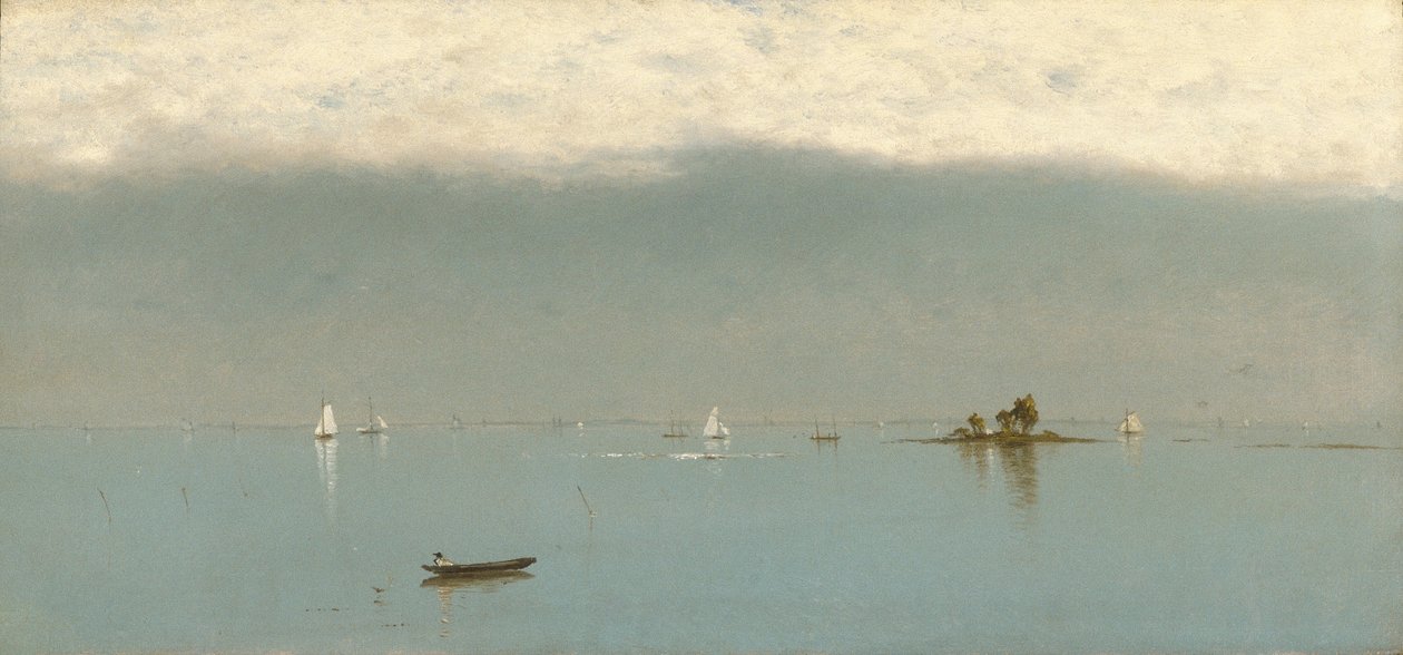 Försvinner från stormen av John Frederick Kensett