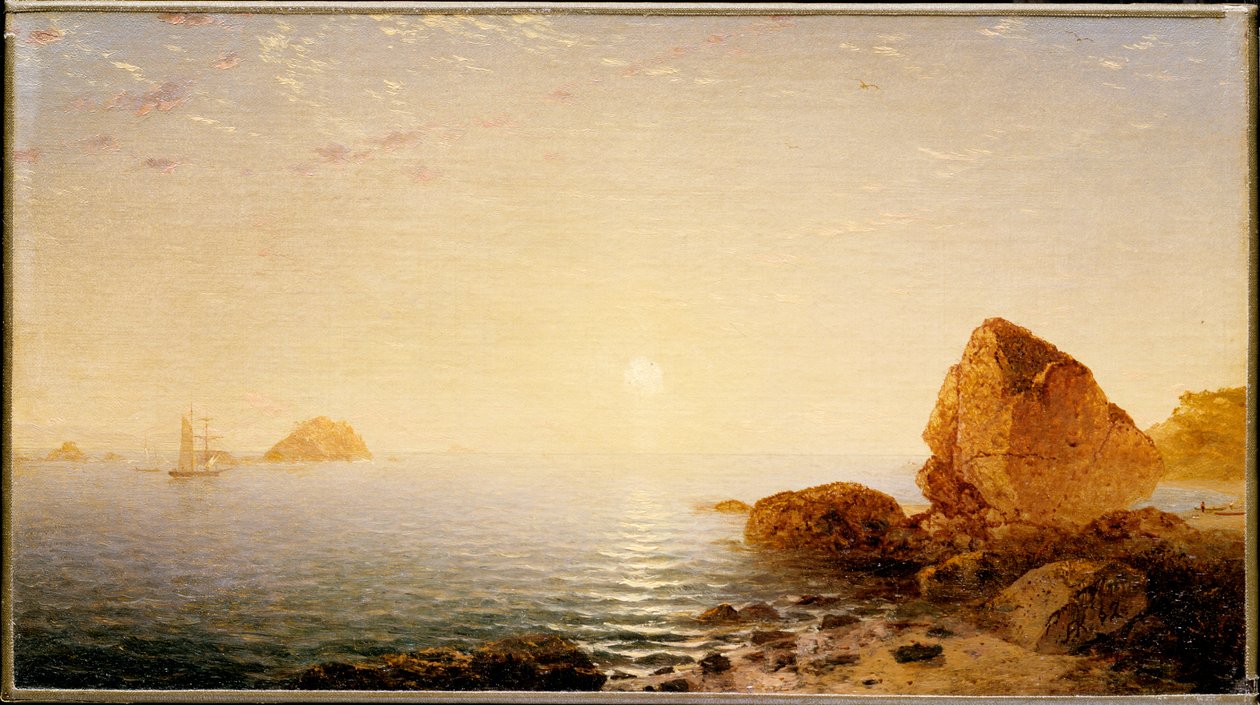 Seascape av John Frederick Kensett