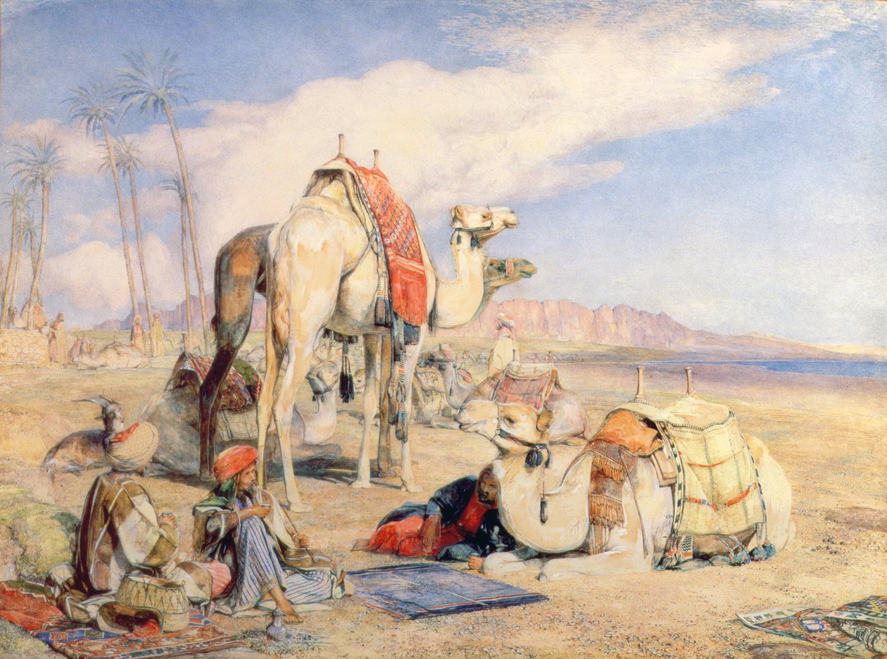 Ett stopp i öknen av John Frederick Lewis