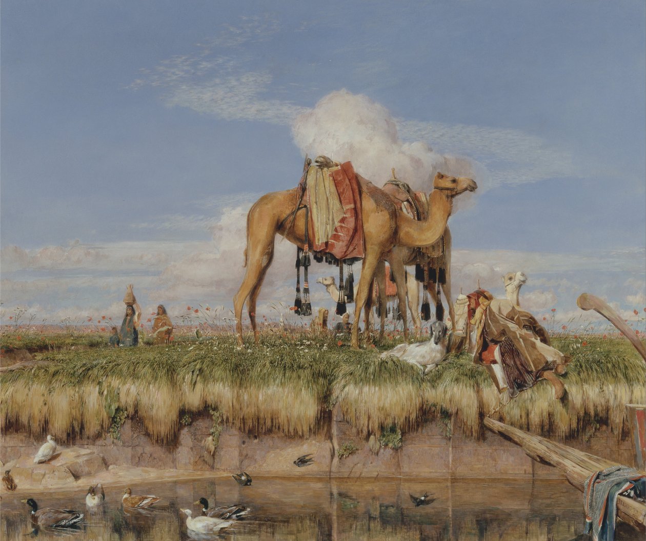 På Nilens stränder, övre Egypten av John Frederick Lewis
