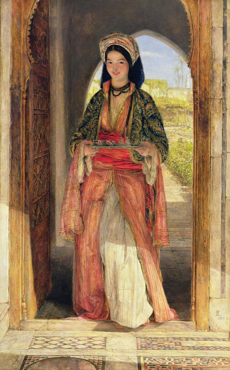 Kaffebäraren av John Frederick Lewis