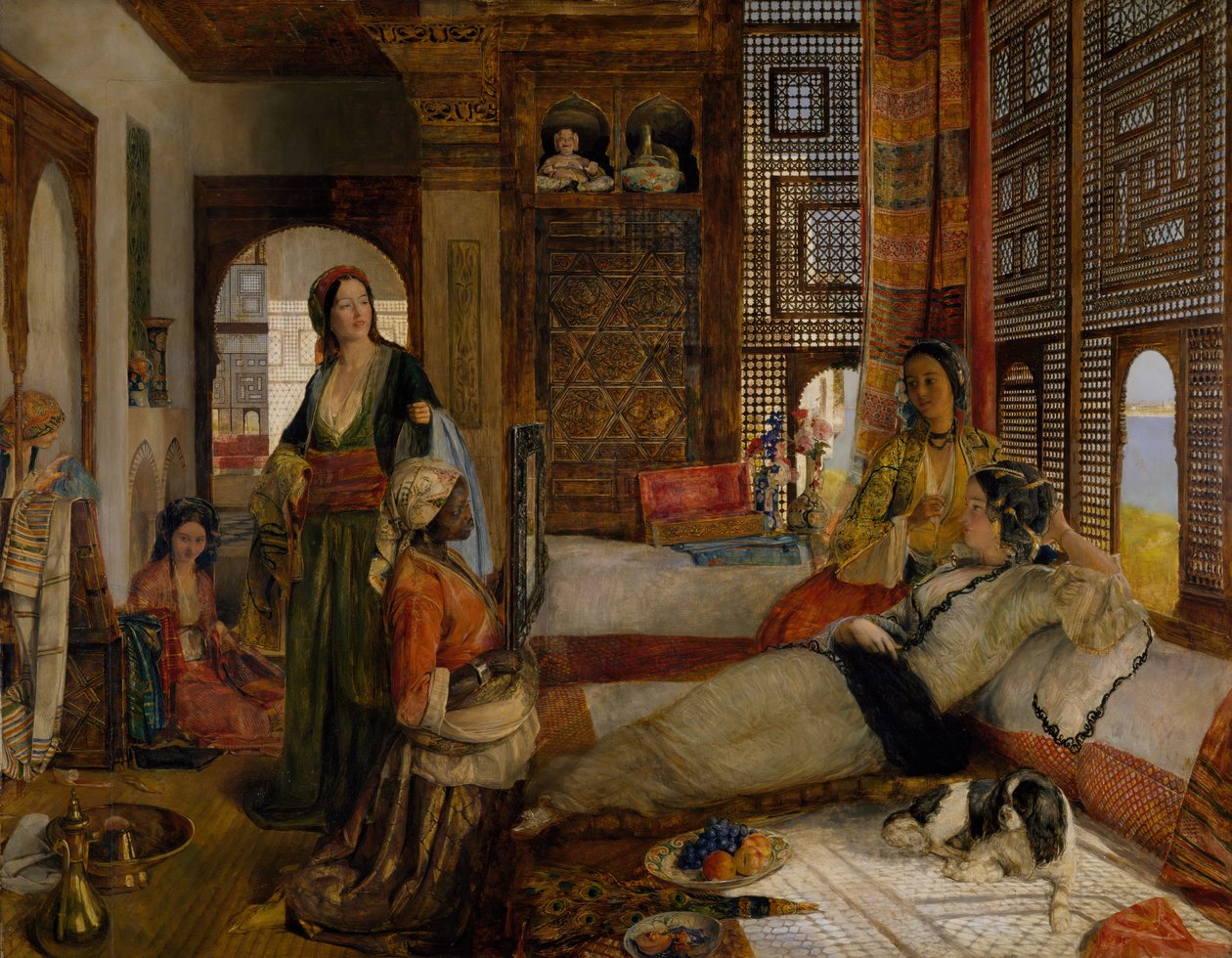 Harem, 1876. av John Frederick Lewis