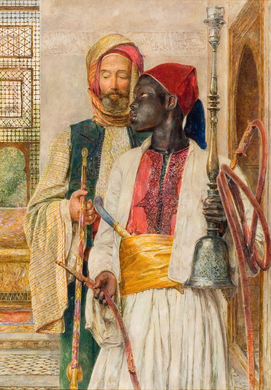 Rörbäraren, 1856. av John Frederick Lewis