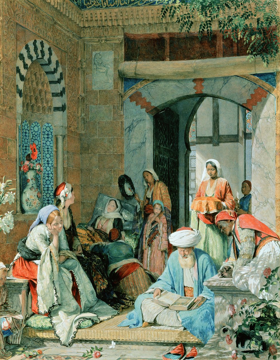 De troendes bön skall bota de sjuka av John Frederick Lewis