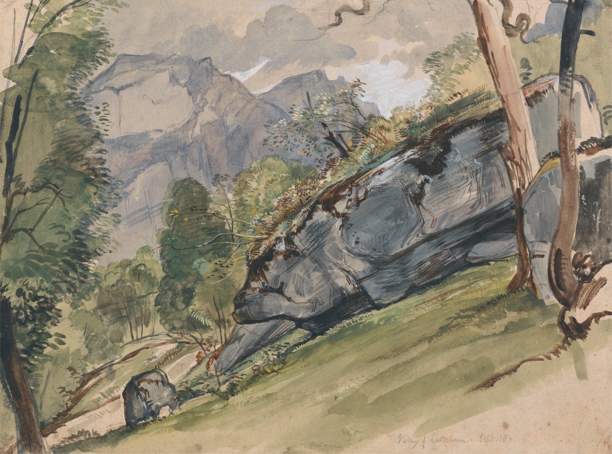 Lutscheuens dal av John Frederick Lewis