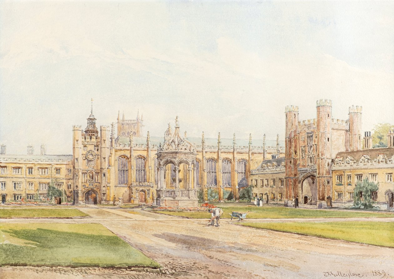 Great Court, Trinity College av John Fulleylove