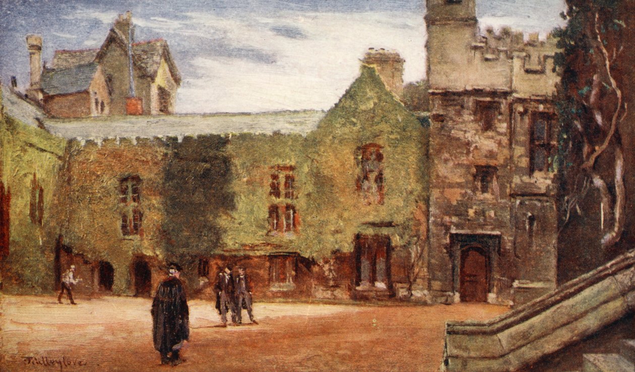Merton College och St Alban Hall, 1903 av John Fulleylove