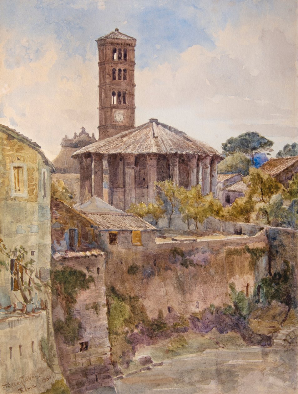 Vestas tempel, Rom av John Fulleylove