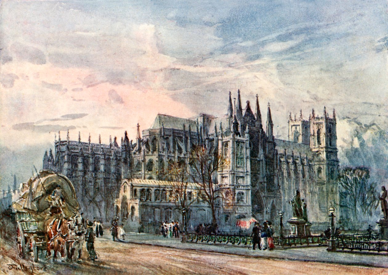 Vy över Abbey och St Margaret