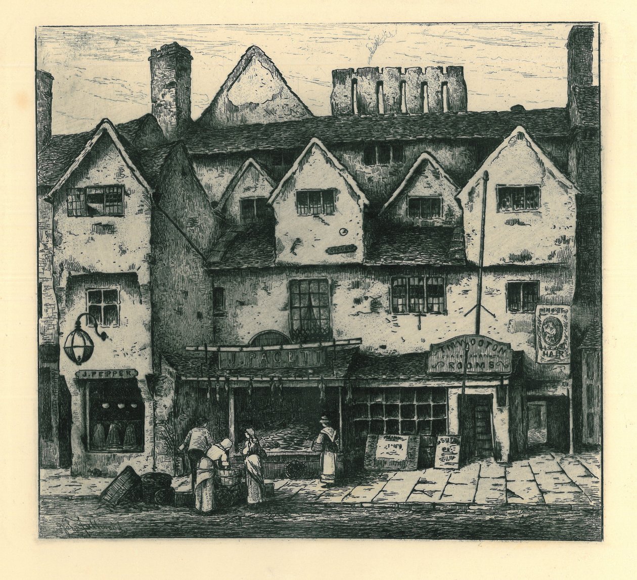 Old Houses, Digbeth, Walsall, från 