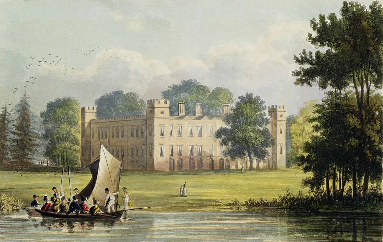 Sion house, från R. Ackermanns (1764-1834) 