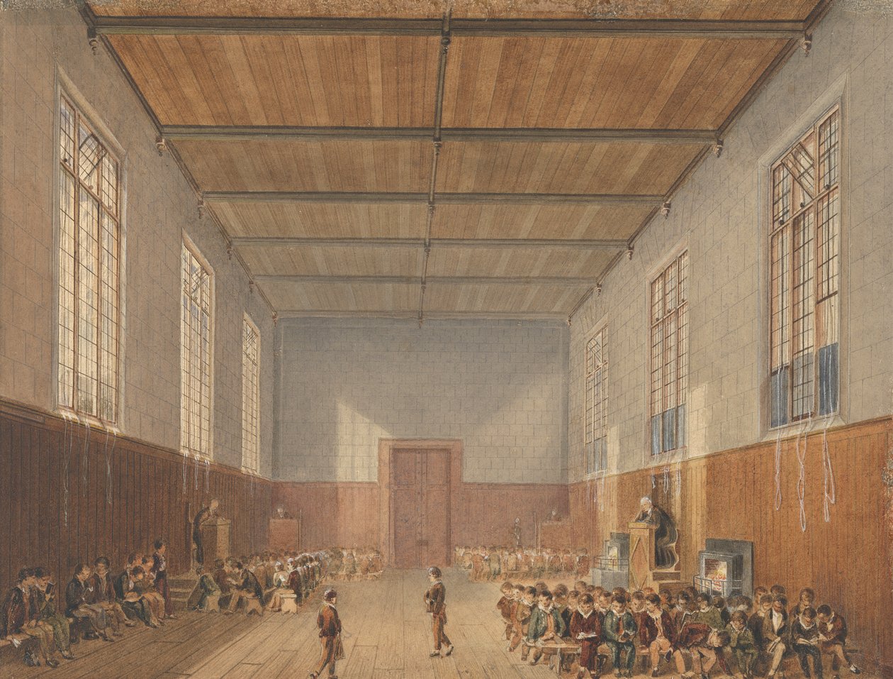 Hallen, Rugbyskola av John Gendall