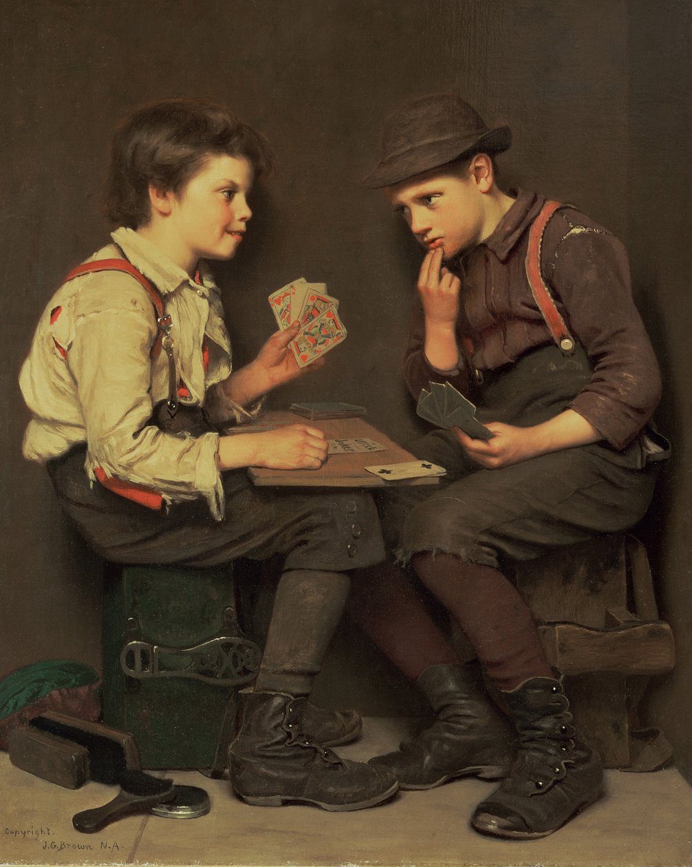 Den lilla jokern av John George Brown
