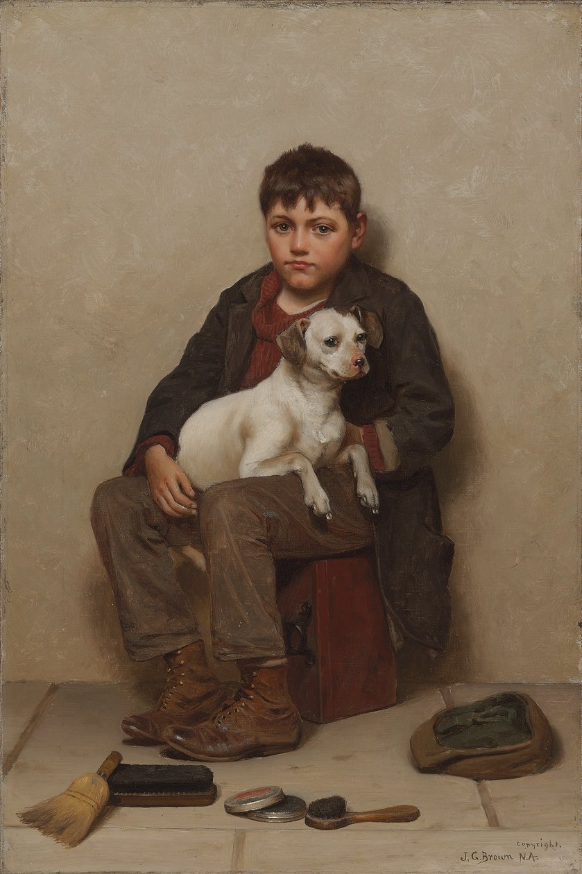 Sanna vänner, 1900 av John George Brown