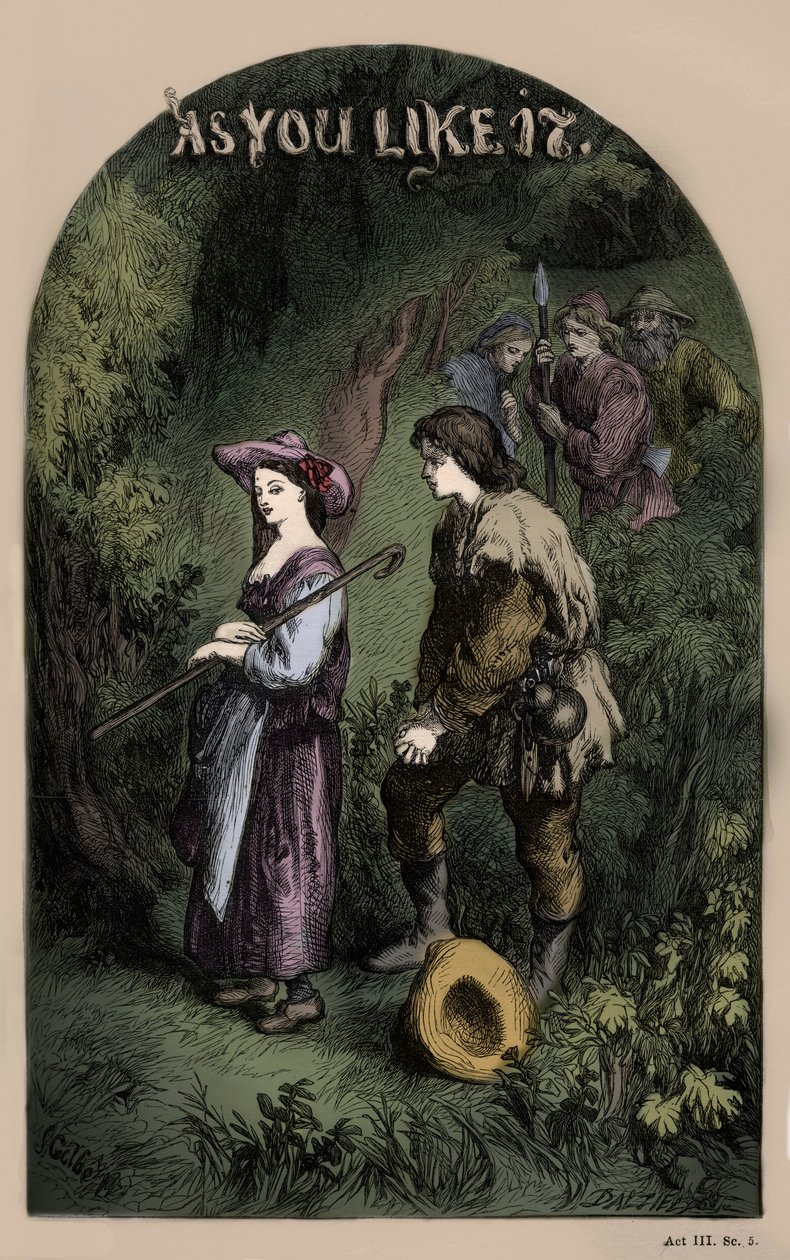 As you Like It av William Shakespeare av John Gilbert