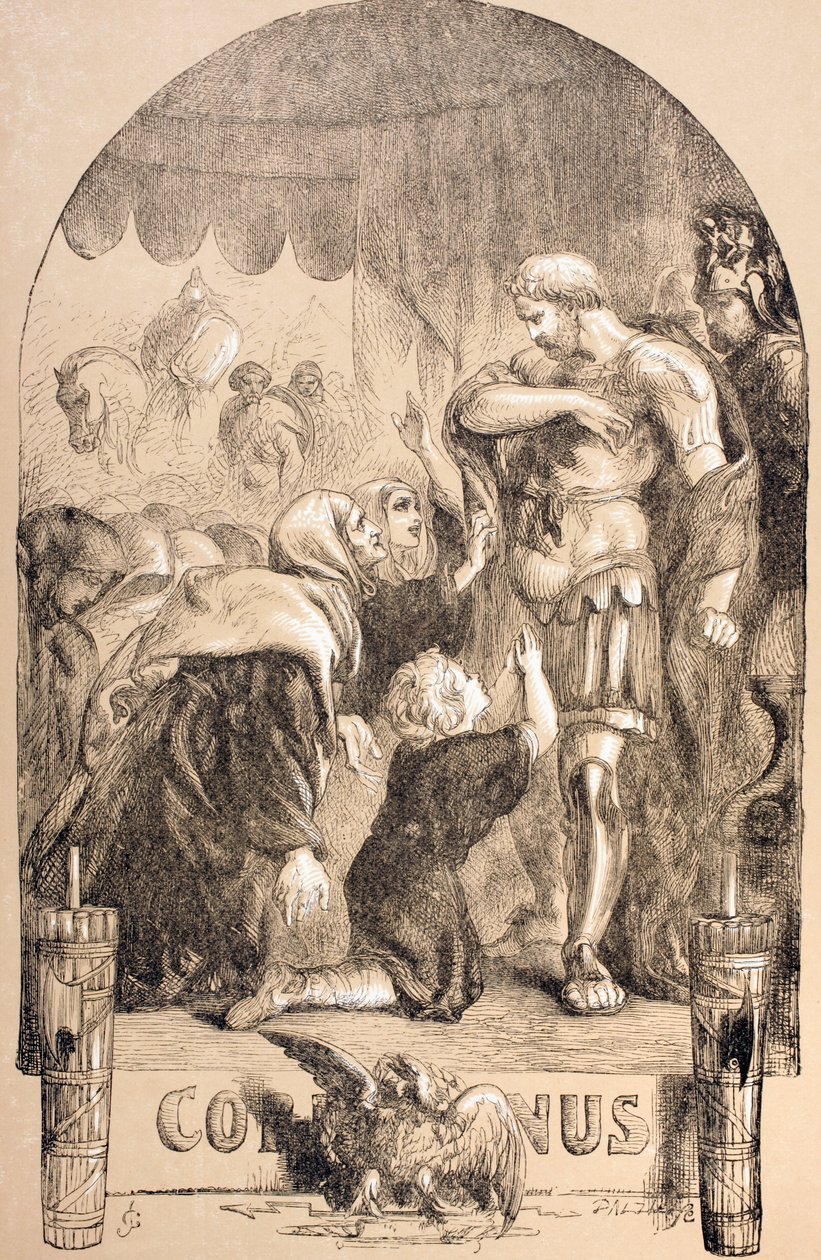 Coriolanus, 1890 av John Gilbert