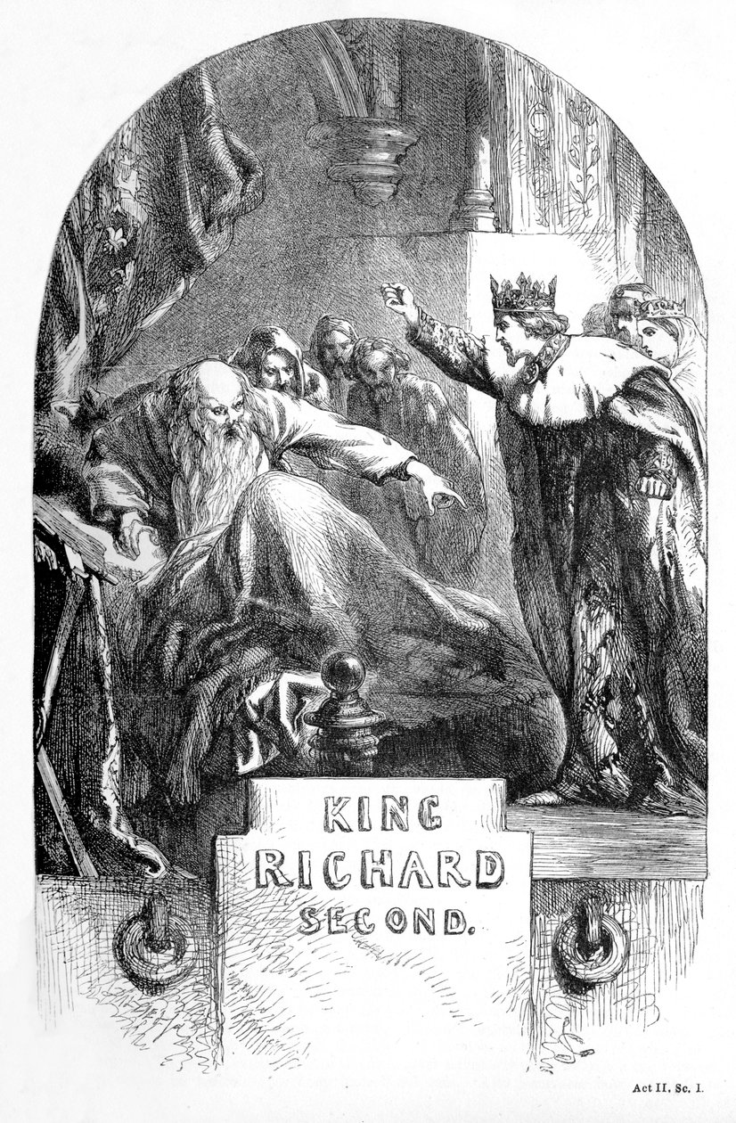 Kung Richard II av John Gilbert