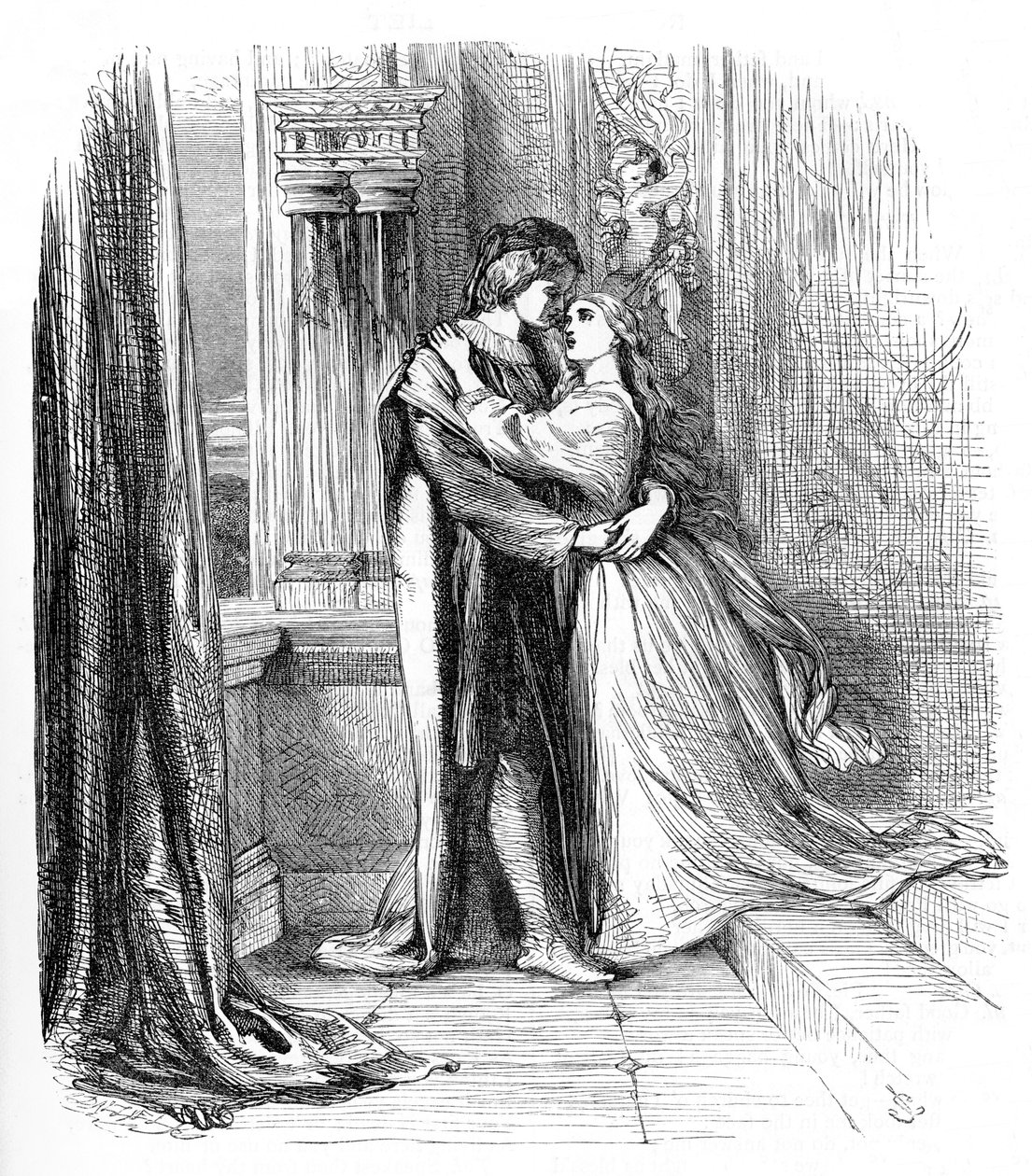Romeo och Julia av William Shakespeare av John Gilbert